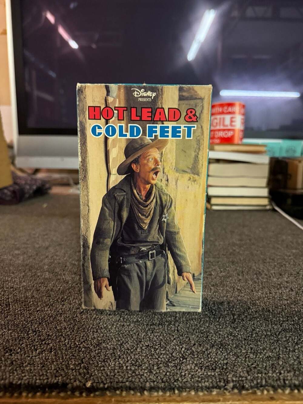 Hot Lead & Cold Feet Walt Disney Home Video VHS